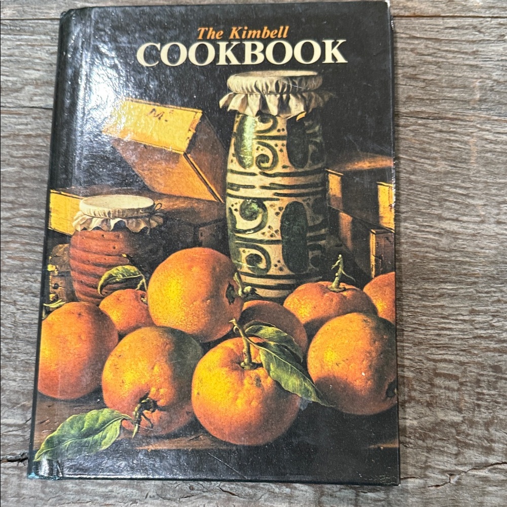 Cookbook - Black and Orange Cover